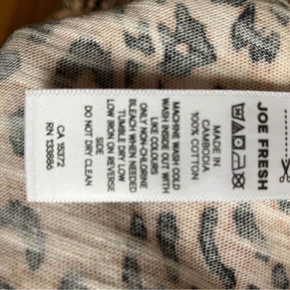 Joe Fresh Animal Print Mini Dress - Picture 5 of 9